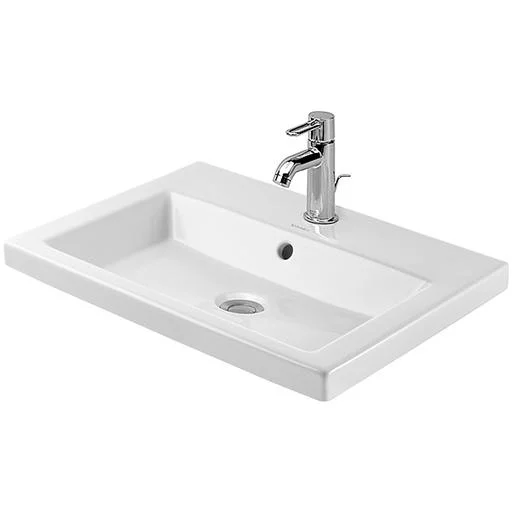 Duravit 2nd floor håndvask m/hanehul 60 cm