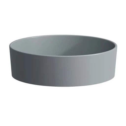 Kartell Laufen Bowle håndvask, Ø42 cm, mat grafit