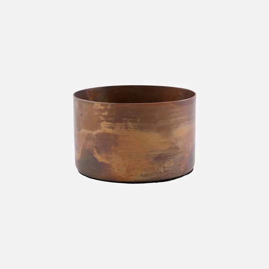 Stor Tealight Define Antik Kobber - Hurtig levering og gratis fragt over 99 DKK.