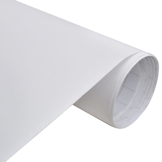 vidaXL bilfolier 2 stk. 100x150 cm + 50x150 cm mat hvid