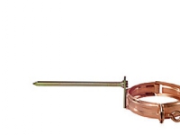 Hængselstift 87mm Kobber - Til Mur