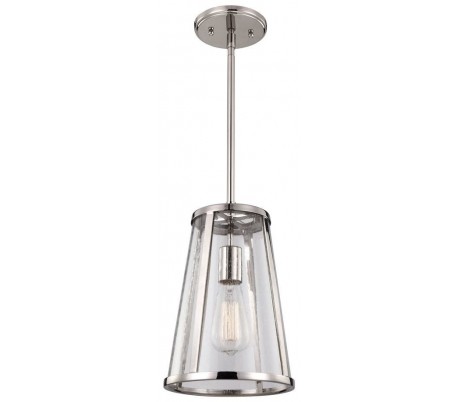 Harrow Loftlampe Ø20,3 cm 1 x E27 - Poleret nikkel