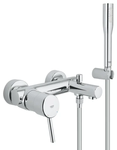 Grohe Concetto kar-/brusebatteri, krom