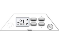 Nobø NCU-2T Digital Termostat med spare og komforttemperatur. Timer for egen konfiguration af ugebaseret program. (Natsænkning)