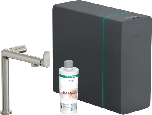 Hansgrohe Aqittura M91 Soda køkkenarmatur, rustfrit stål