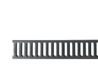 Unidrain rist i 3 mm massiv AISI 304 rustfri stål til ClassicLine ramme - model Column i længde 300 mm