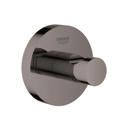 Grohe Essentials håndklædekrog, poleret hard graphite