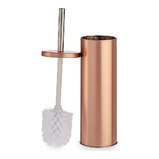 Toiletbørste Metal Kobber Plastik (10,2 x 38 x 10,2 cm)