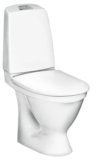 Gustavsberg Nautic 1510L toilet m/P-lås, hvid