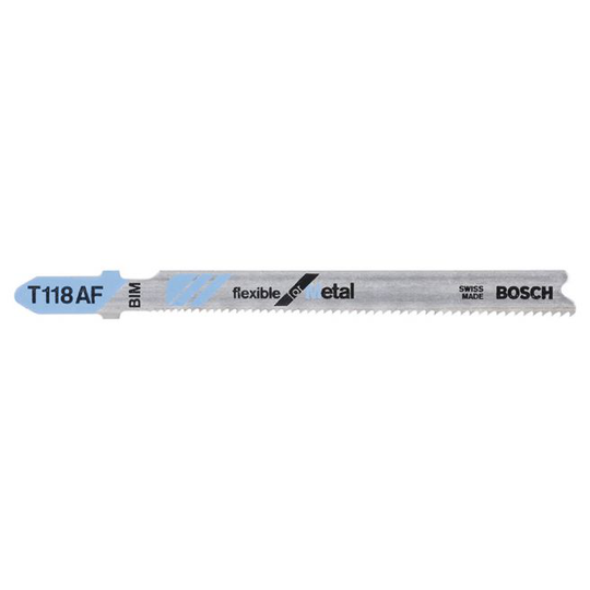 Bosch Stiksavklinge T 118af Metal 100 Stk - 2608634774