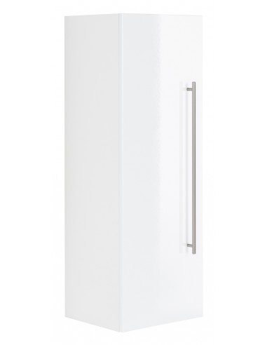 Viva Vægskab i mdf H100 x B35 cm - Hvid højglans