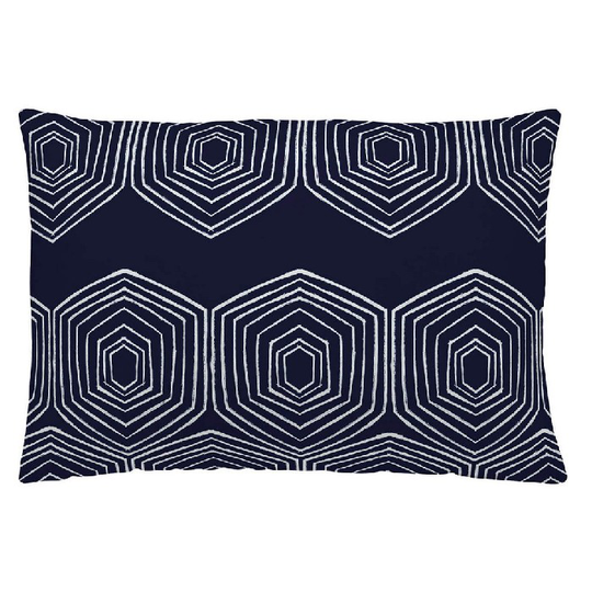Pudebetræk Naturals Blue Mand (50 x 30 cm)
