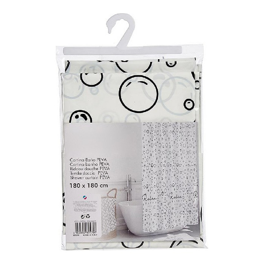 Brusebadsforhæng Relax Bath Plastik (180 x 180 cm)