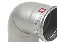 Blücher bøjn.87.5gr.160mm - m.O-ring. AISI 316L.Syrefast stål