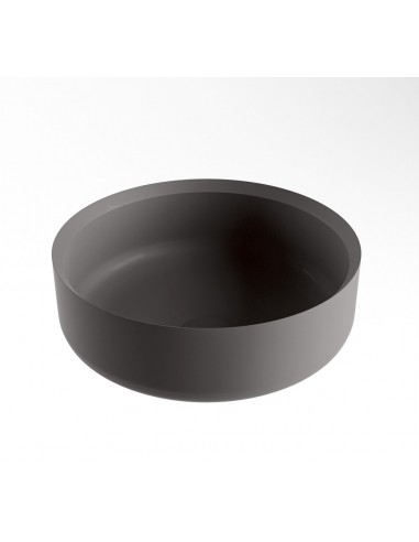COSS håndvask Ø36 cm Solid surface - Mørkegrå