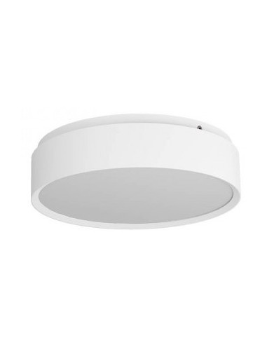 YOMO Plafond i aluminium og akryl Ø27 cm 1 x 29W SMD LED - Mat hvid