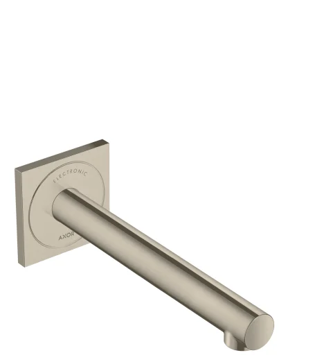 AXOR berøringsfri batteri 225mm tud/230V 1hul t/hv vægmont børst