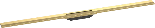 Hansgrohe Raindrain Flex afløbsrende, fri montering, 1200 mm, poleret guld