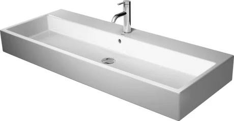 vero air vask 120x47cm med hanehul, overløb og wondergliss