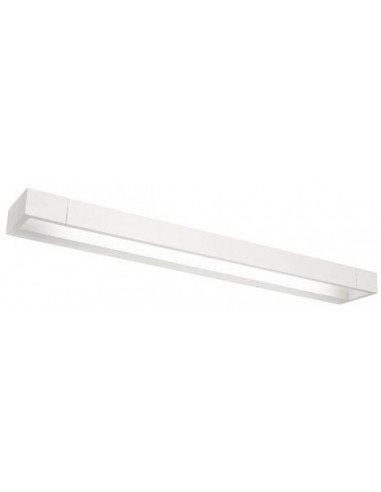 FLIPPER Badeværelseslampe i metal og akryl B60 cm 1 x 17,2W SMD LED - Mat hvid