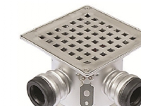 Blücher 110 mm afløbsskål til beton, med studs, lodret