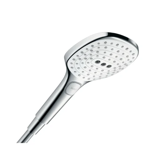 Hansgrohe Raindance Select E 120 3jet håndbruser, hvid/krom