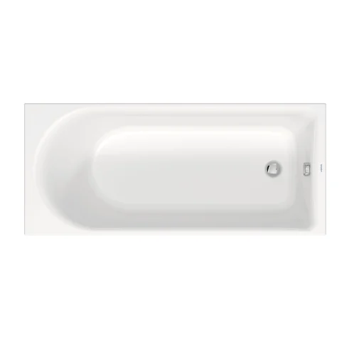 Duravit D-Neo badekar, indbygning, 160x70 cm, akryl
