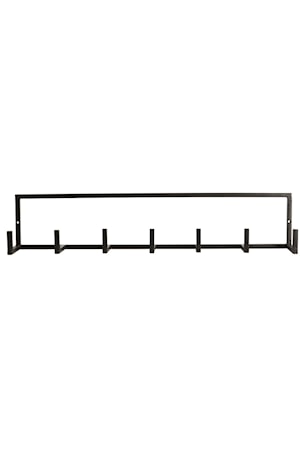 Tøjstativ 60x12 cm - Sort