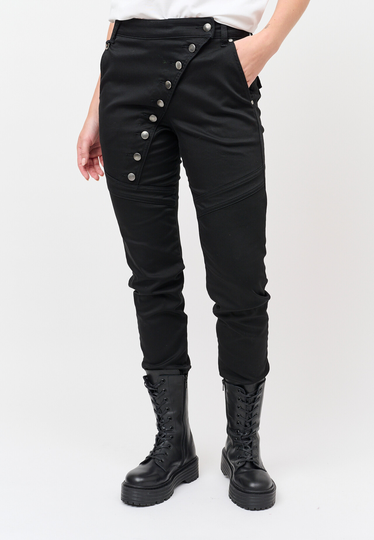 CRÉTON CRAlena stay black jeans (SORT 32 IN)