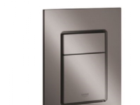 Grohe Skate Cosmop. Betj.plade - Str. S, 2-skyls betjening, hard graphite 37535A00