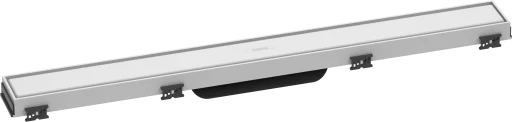 Hansgrohe Raindrain Match afløbsrende, fliser, 700 mm, mat hvid