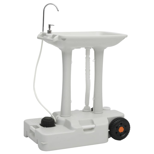 vidaXL campinghåndvask med dispenser 35 l