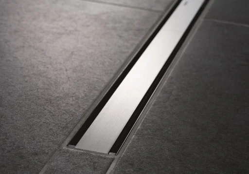 Geberit CleanLine60 afløbsrende 30-130 cm i stål/stål