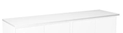 Gustavsberg Graphic Topplade m/Belysning 120x36 cm, Hvid