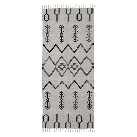 Tæppe Arte Offwhite 100x240 cm