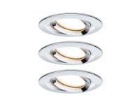 Paulmann 936.84, Indbygget lysplade, 1 pære(r ), LED, 2700 K, 425 lm, Krom