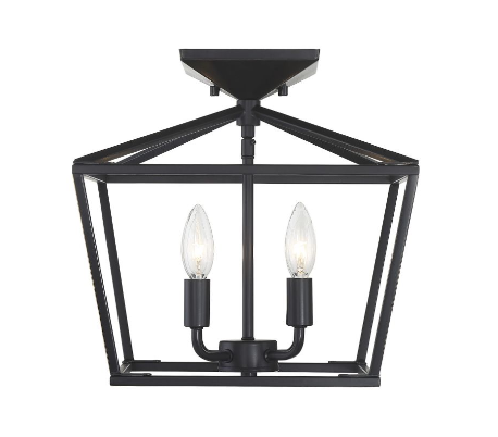 Townsend Plafond 33 x 33 cm - Antik bronze