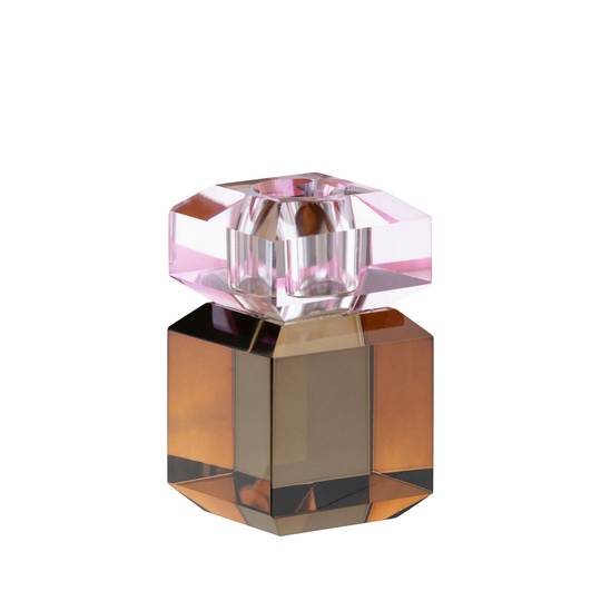 SINNERUP Karat lysestage H9 cm. (ONESIZE, LYSEBRUN)