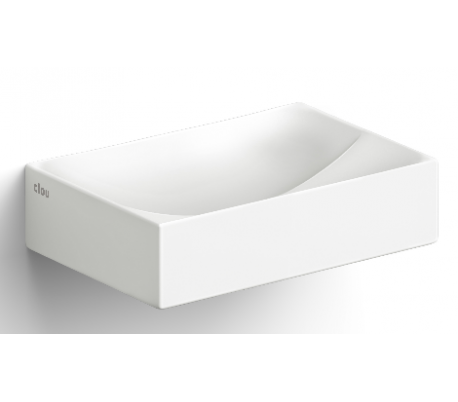 VALE Håndvask 28 x 19 cm Keramik - Mat hvid