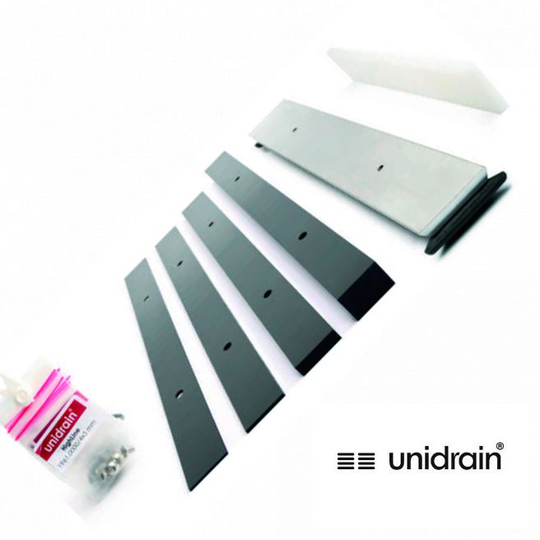 Unidrain Highline Custom Linje Kompl.rustfri Stål 1000 Mm