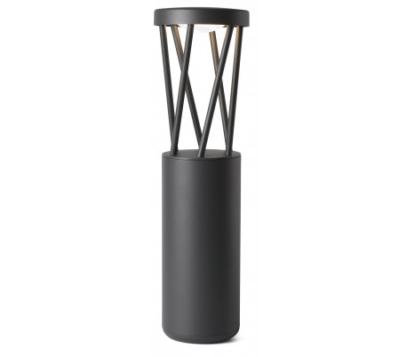 Twist havelampe H65 cm 1 x SMD LED 10W - Mørkegrå