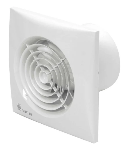 Thermex Silent 100CRIZ Ventilator med "intelligent" timer Ø100 mm, Hvid
