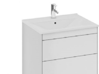 Ifö Sense underskab SU 60cm - hvid, H:58cm B:60cm D:46,6cm uden greb med 2 skuffer