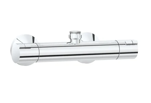 Damixa Thermixa Zero brusebatteri m/afgang opad, krom
