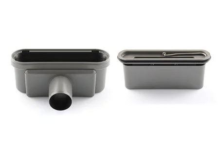 Unidrain 1411 Udløbshus Ø50 mm Vandret m/Vandlås - Indbygningshøjde 86 mm