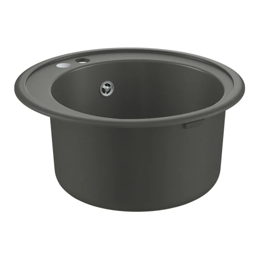 Grohe K200 rund kompositvask, Ø51 cm, grå granit