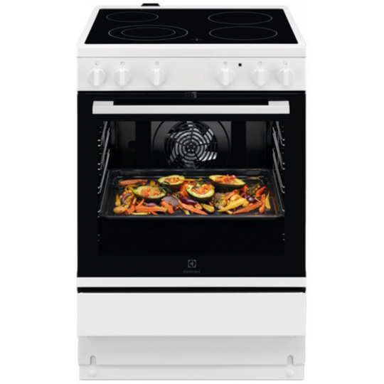 Electrolux LKR64001NW - Glaskeramisk komfur