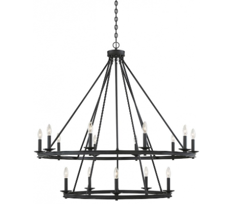 Middleton 15 Lysekrone Ø114 cm - Antik bronze