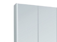 Ifo Option BAS spejlskab 500 x 140 x 662 mm, hvid, alu/glas