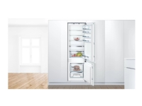 Bosch Serie | 6 KIS87AFE0 - Køleskab/fryser - bund-fryser - til indbygning - niche - bredde: 56 cm - dybde: 55 cm - højde: 177.5 cm - 272 liter - Klasse E - Fladhængsel